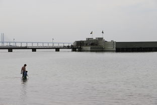 海洋,厄勒海峡,瑞典,海,浴,码头,人,爸爸,儿童,家庭,水,灰色,秋,季节,桥,著名,建设