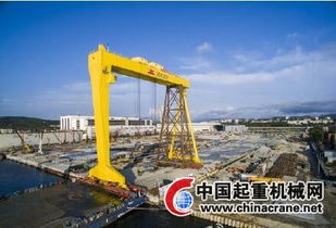 南通中远重工320吨级起重机将服务俄罗斯 红星 造船厂